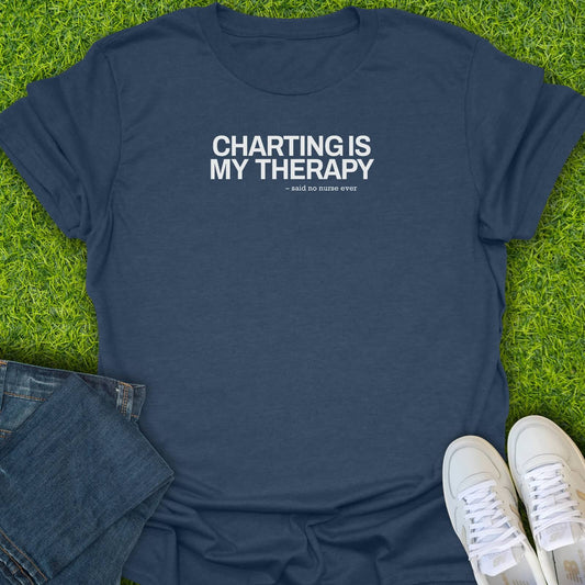 T-Shirt Heather Navy / S Said No Nurse Ever Tee