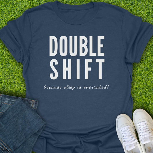 T-Shirt Heather Navy / S Sleep is Overrated Tee