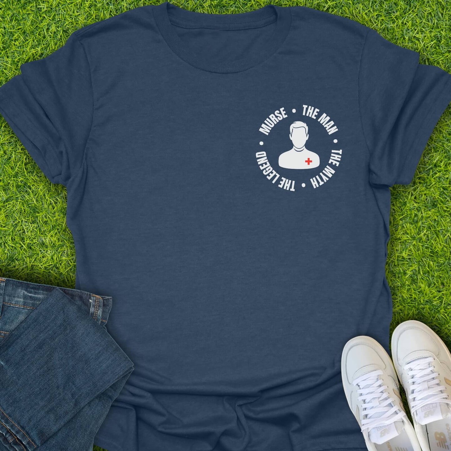 T-Shirt Heather Navy / S The Legend Tee