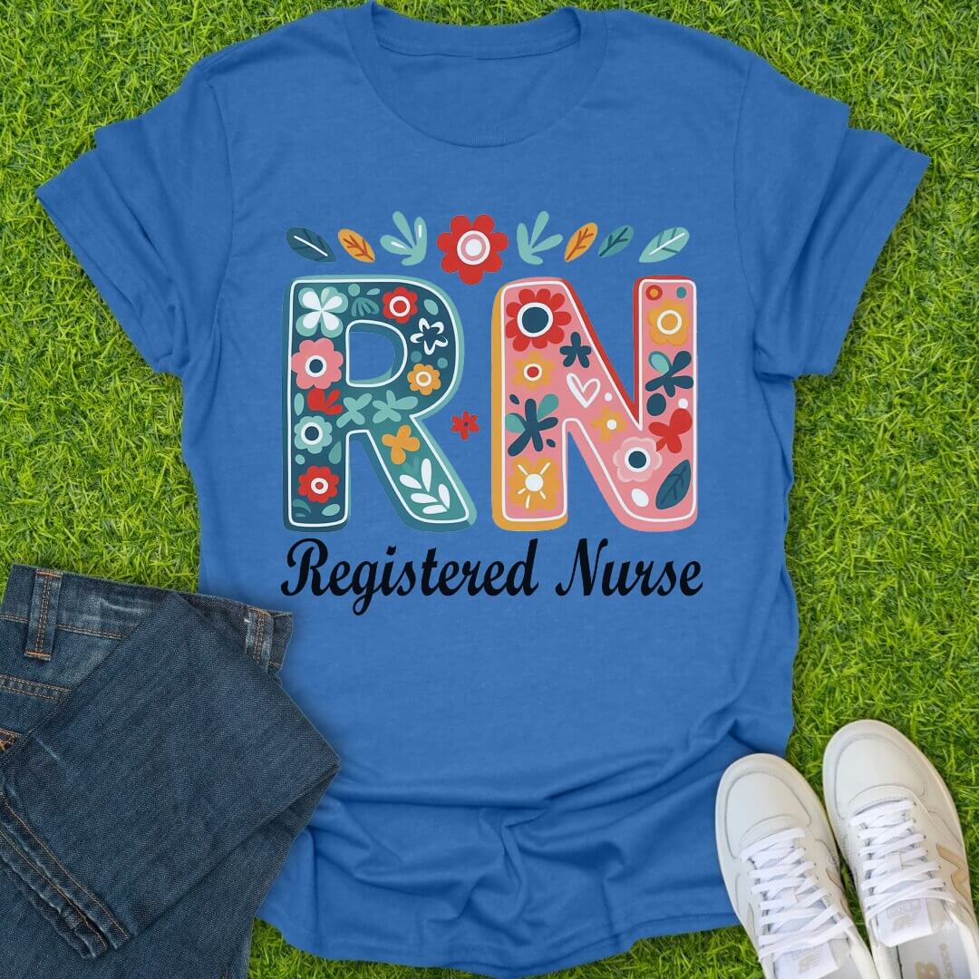 T-Shirt Heather Royal / S Bloom RN Tee