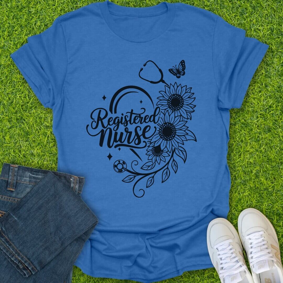 T-Shirt Heather Royal / S Bloom With Purpose Tee