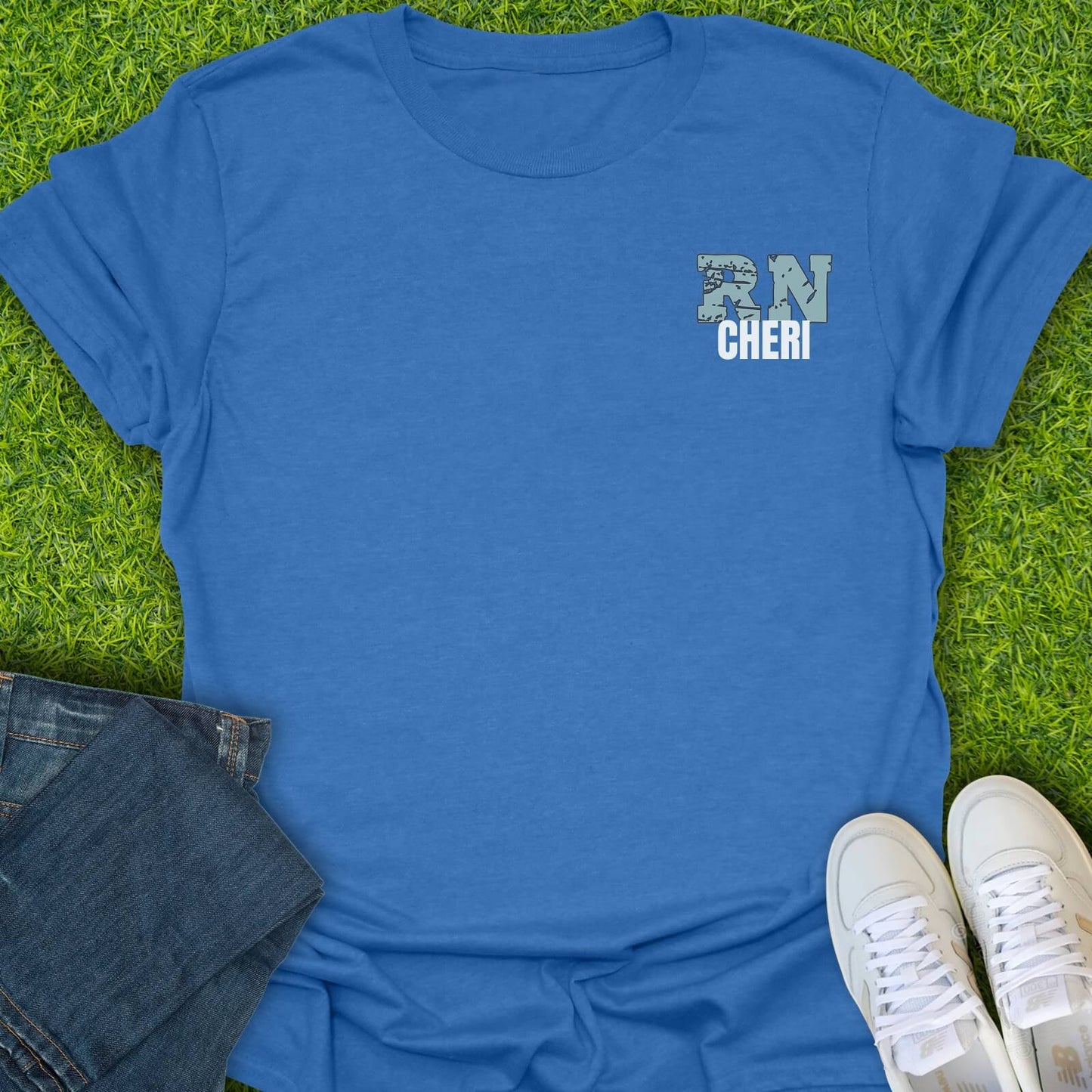 T-Shirt Heather Royal / S Custom RN Identity Tee