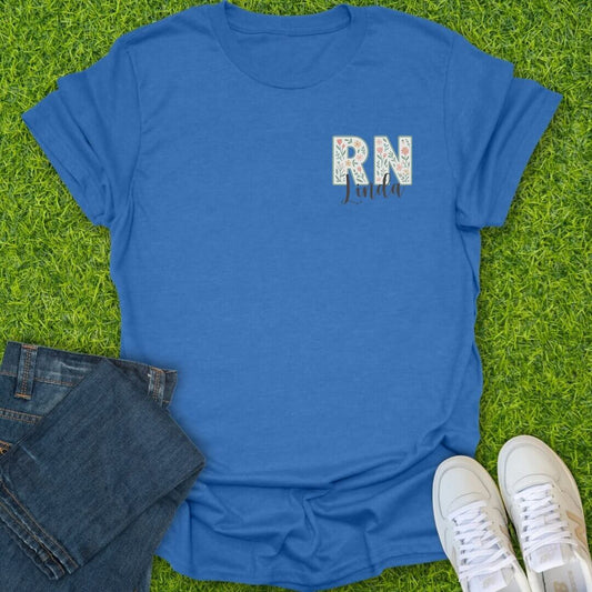 T-Shirt Heather Royal / S Custom RN Tee