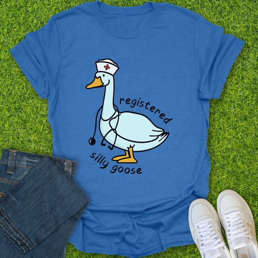 T-Shirt Heather Royal / S Goose On Duty Tee