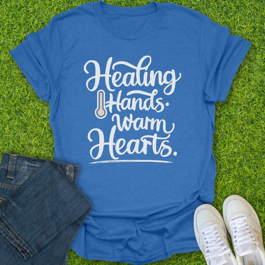 T-Shirt Heather Royal / S Healing Hands Tee