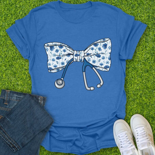 T-Shirt Heather Royal / S Healing In Blue Tee