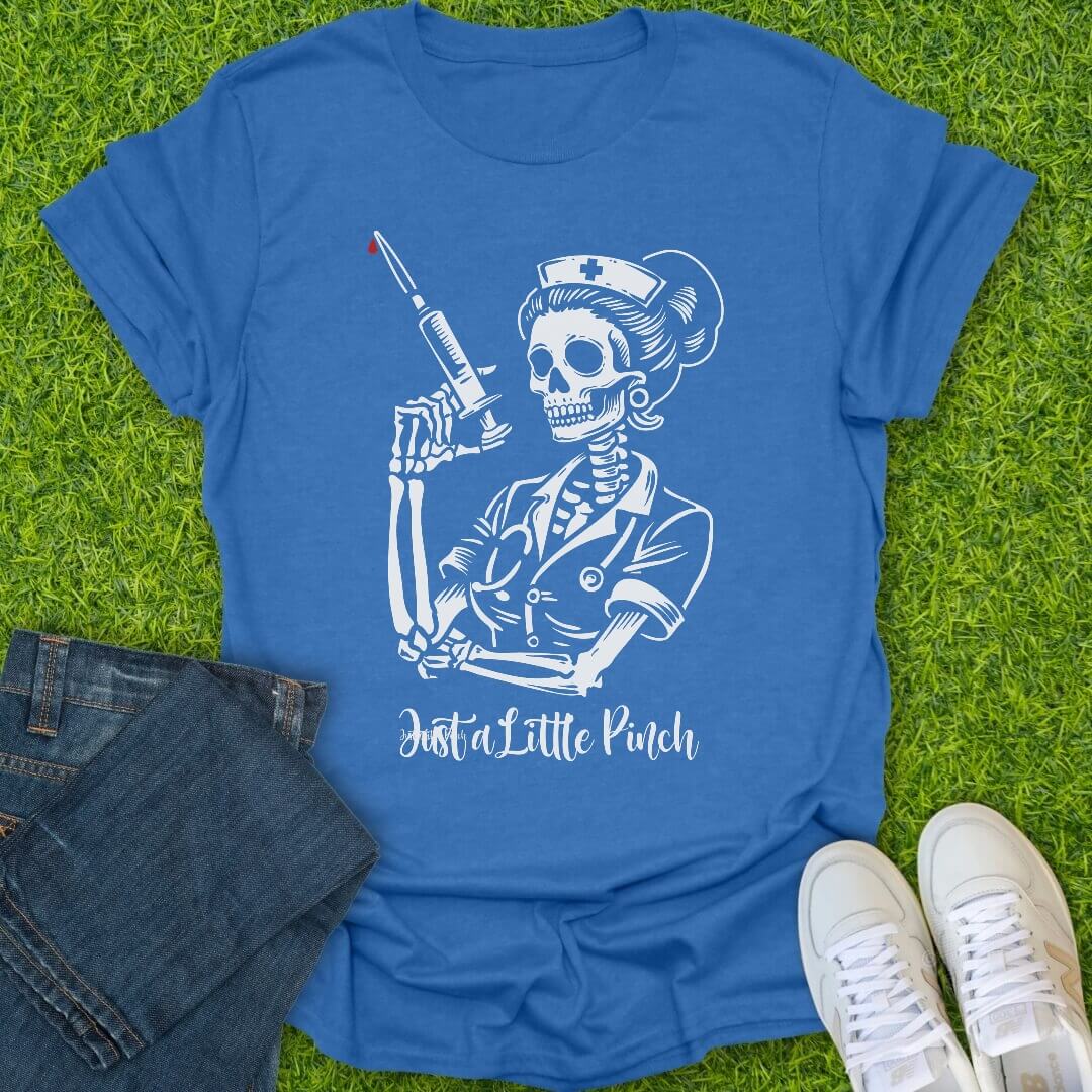 T-Shirt Heather Royal / S Just a Little Pinch Tee