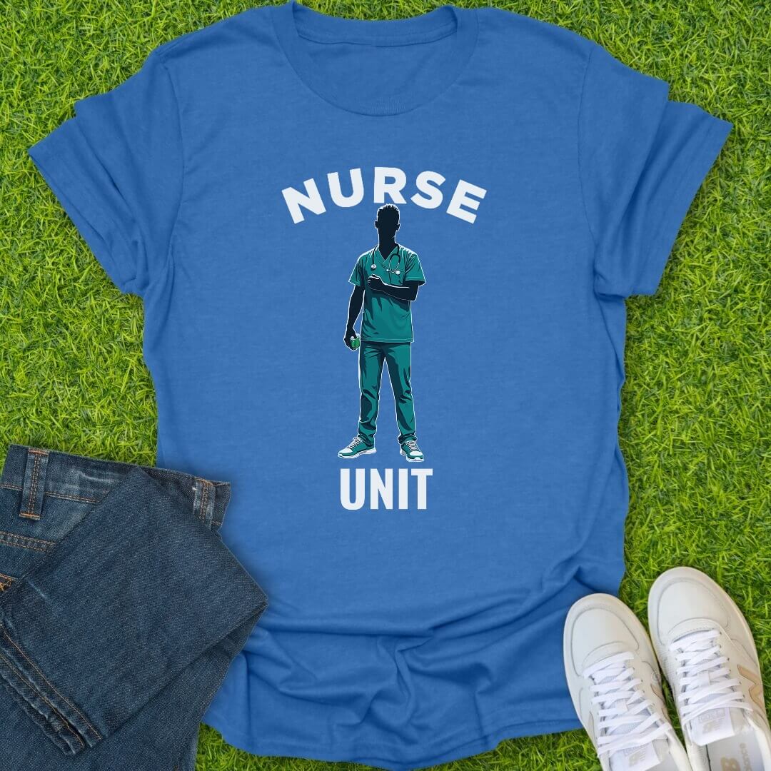 T-Shirt Heather Royal / S Nurse Unit Tee