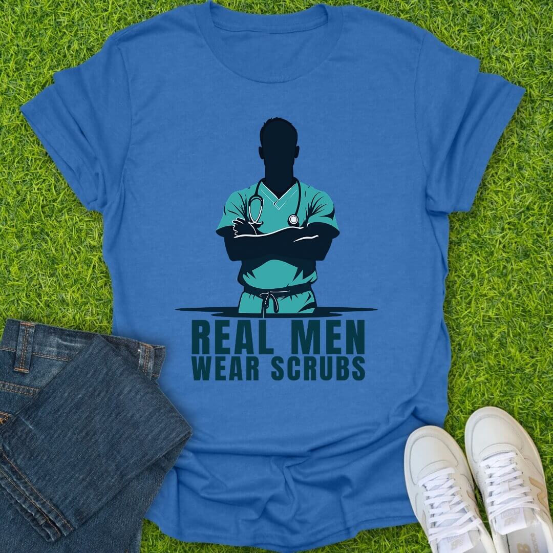 T-Shirt Heather Royal / S Scrubs Tee