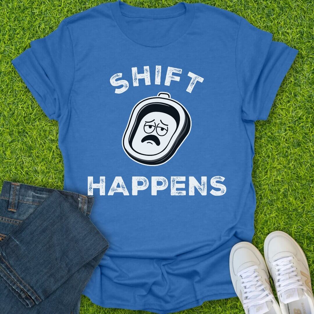 T-Shirt Heather Royal / S Shift Happens Tee