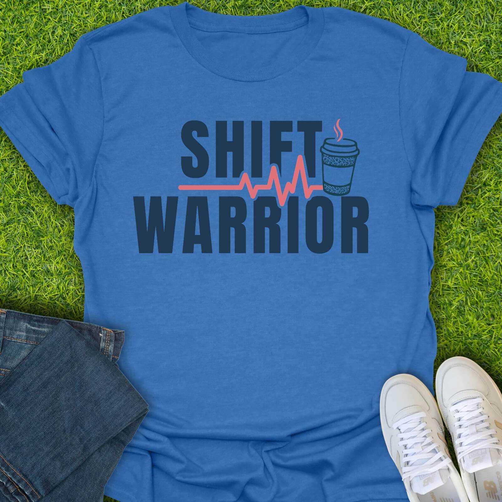 T-Shirt Heather Royal / S Shift Warrior Tee