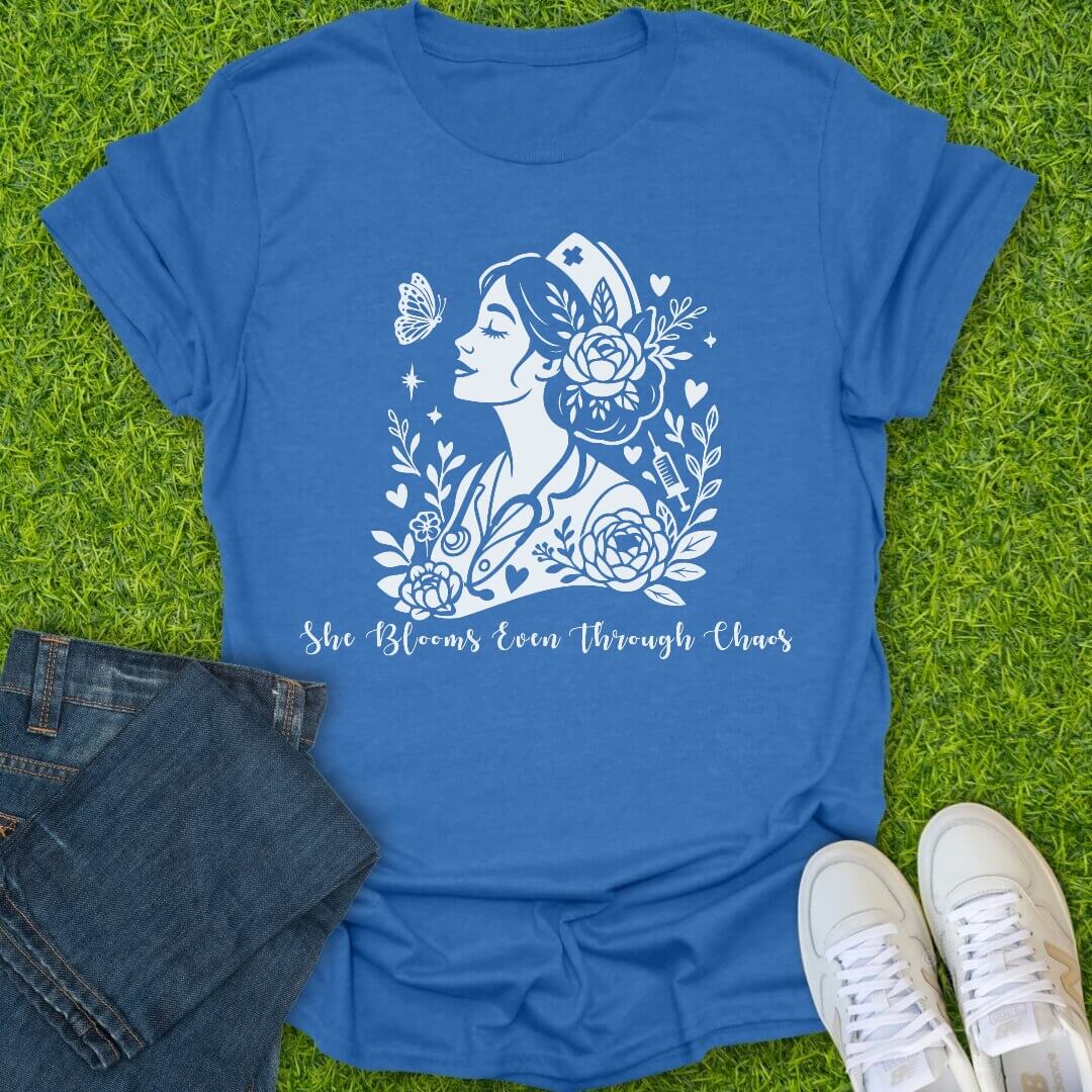 T-Shirt Heather Royal / S Soft Strength Nurse Tee