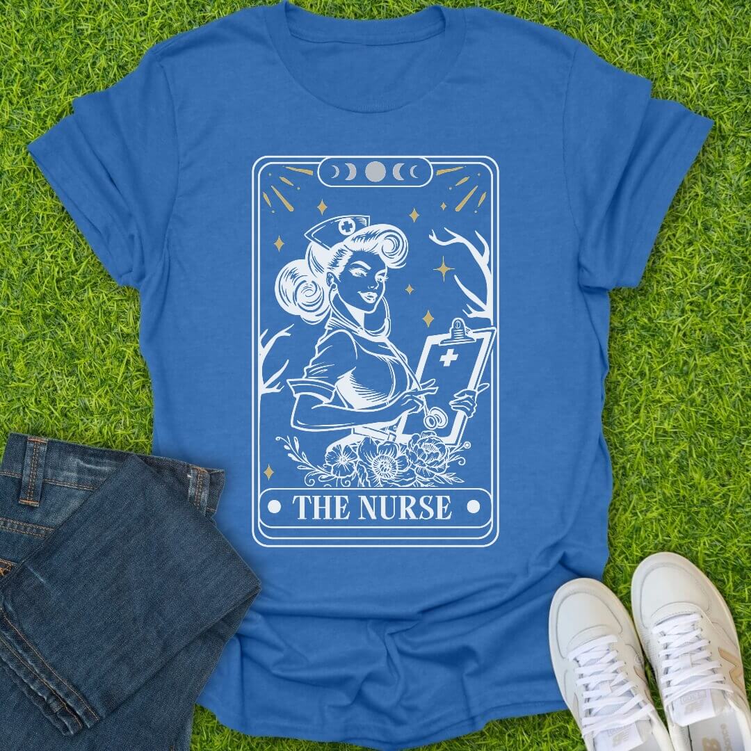 T-Shirt Heather Royal / S The Nurse - Major Arcana Tee