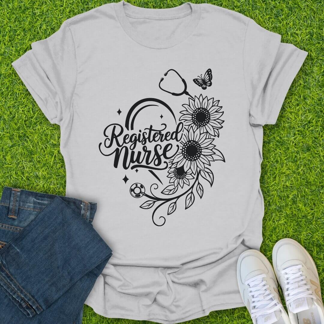 T-Shirt Ice Grey / S Bloom With Purpose Tee