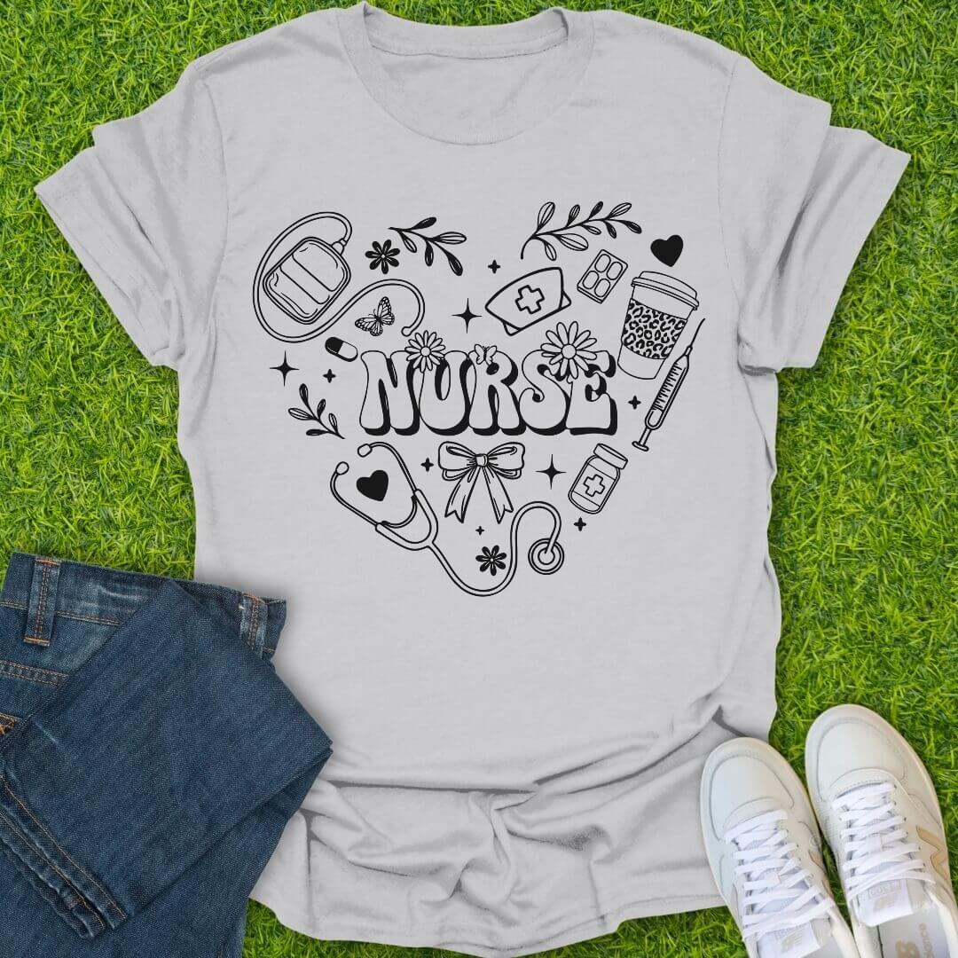 T-Shirt Ice Grey / S Built To Care Tee