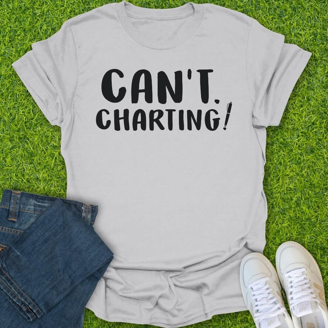 T-Shirt Ice Grey / S Can't Charting Tee