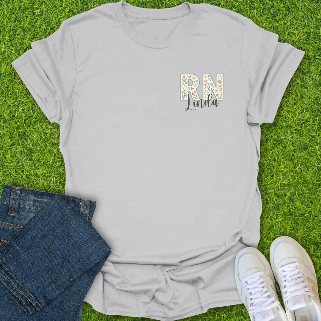 T-Shirt Ice Grey / S Custom RN Tee