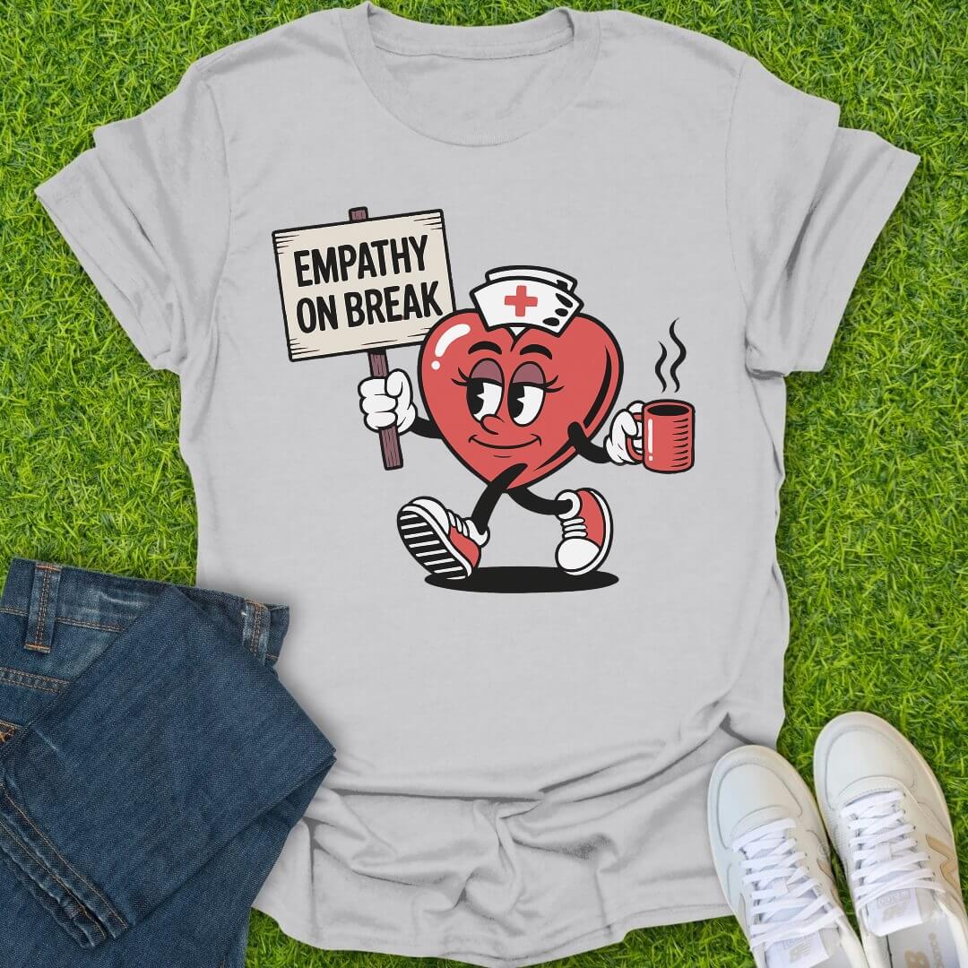 T-Shirt Ice Grey / S Empathy On Break Tee