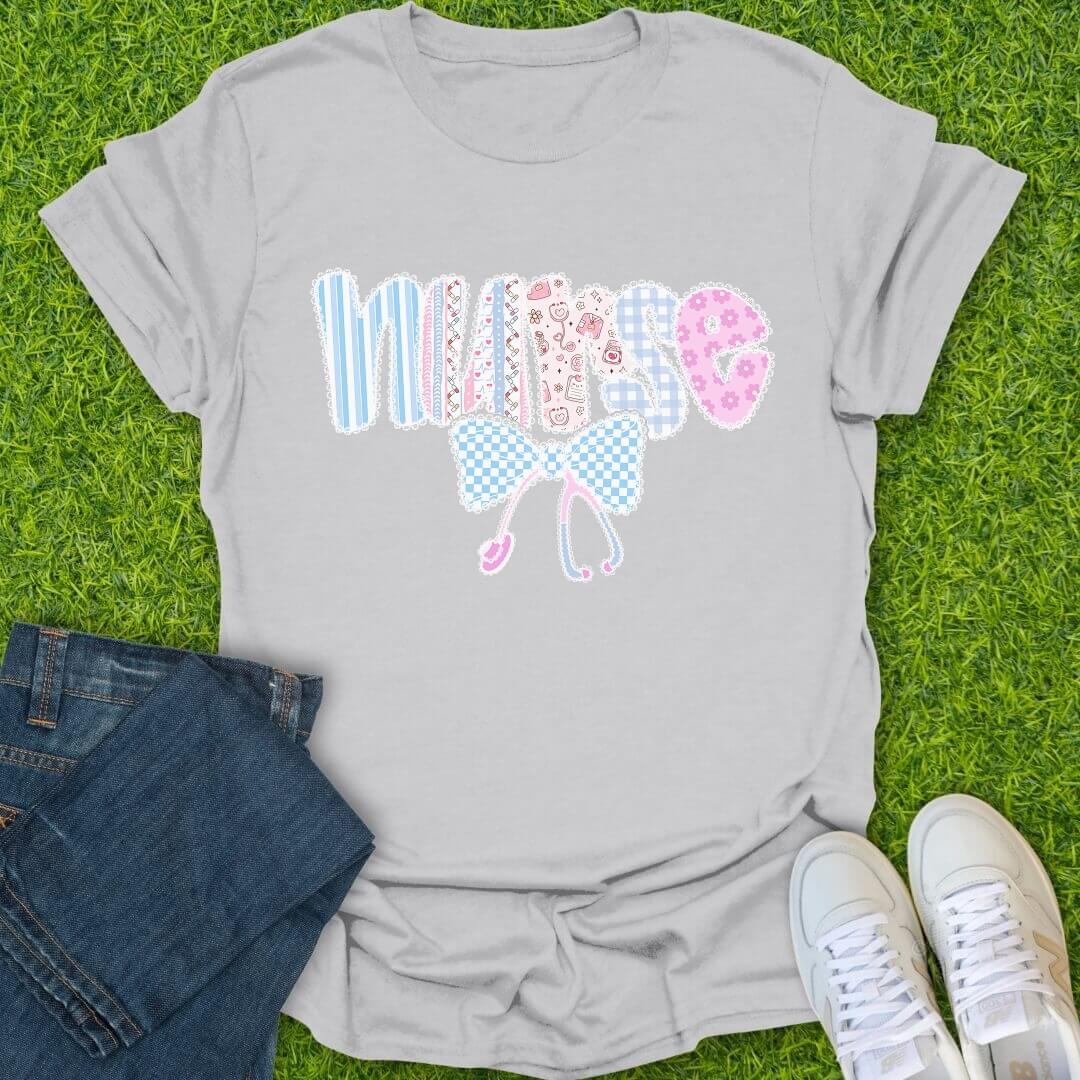 T-Shirt Ice Grey / S Lacey Nurse Tee