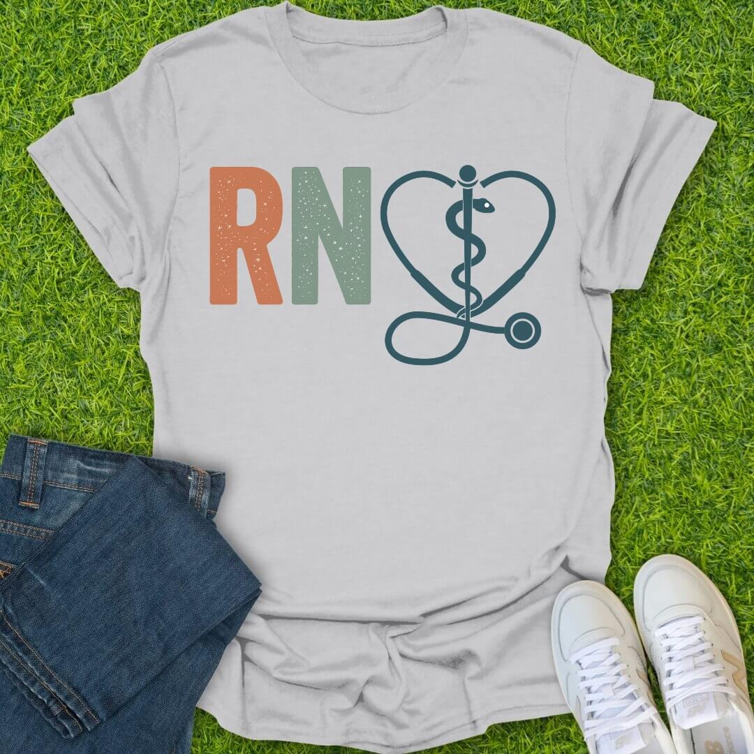 T-Shirt Ice Grey / S RN Crest Tee