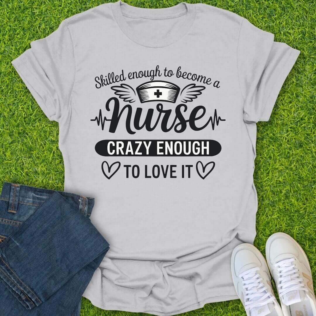 T-Shirt Ice Grey / S Skilled Enough Tee