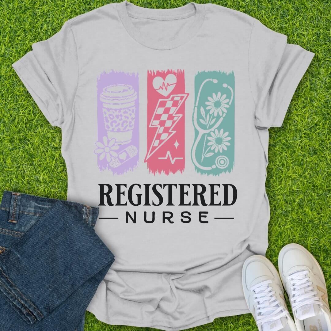 T-Shirt Ice Grey / S Triple Shift Energy Tee