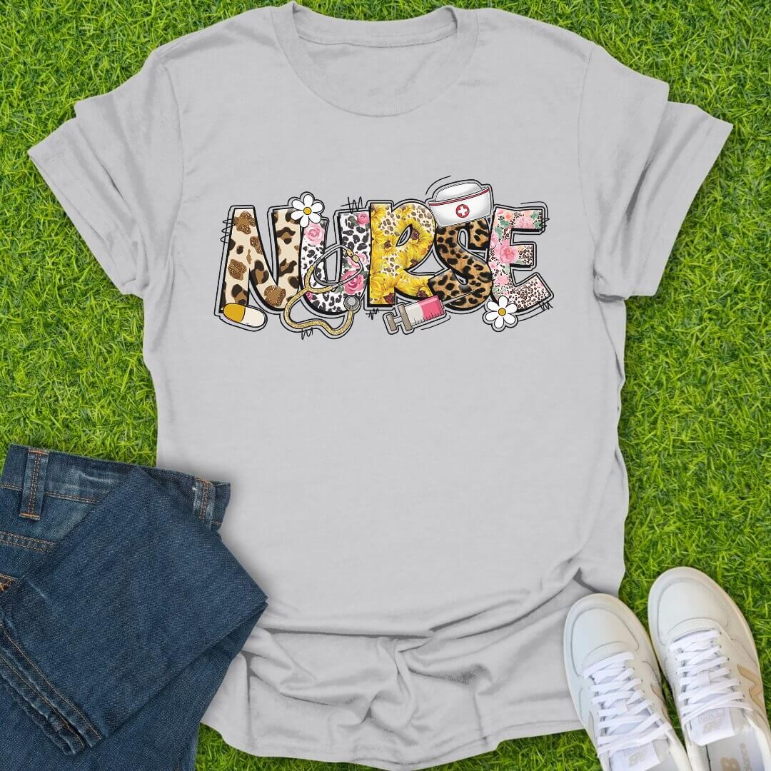 T-Shirt Ice Grey / S Wild Caring Tee