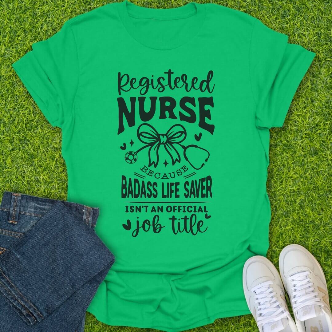 T-Shirt Irish Green / S Badass Life Saver Tee