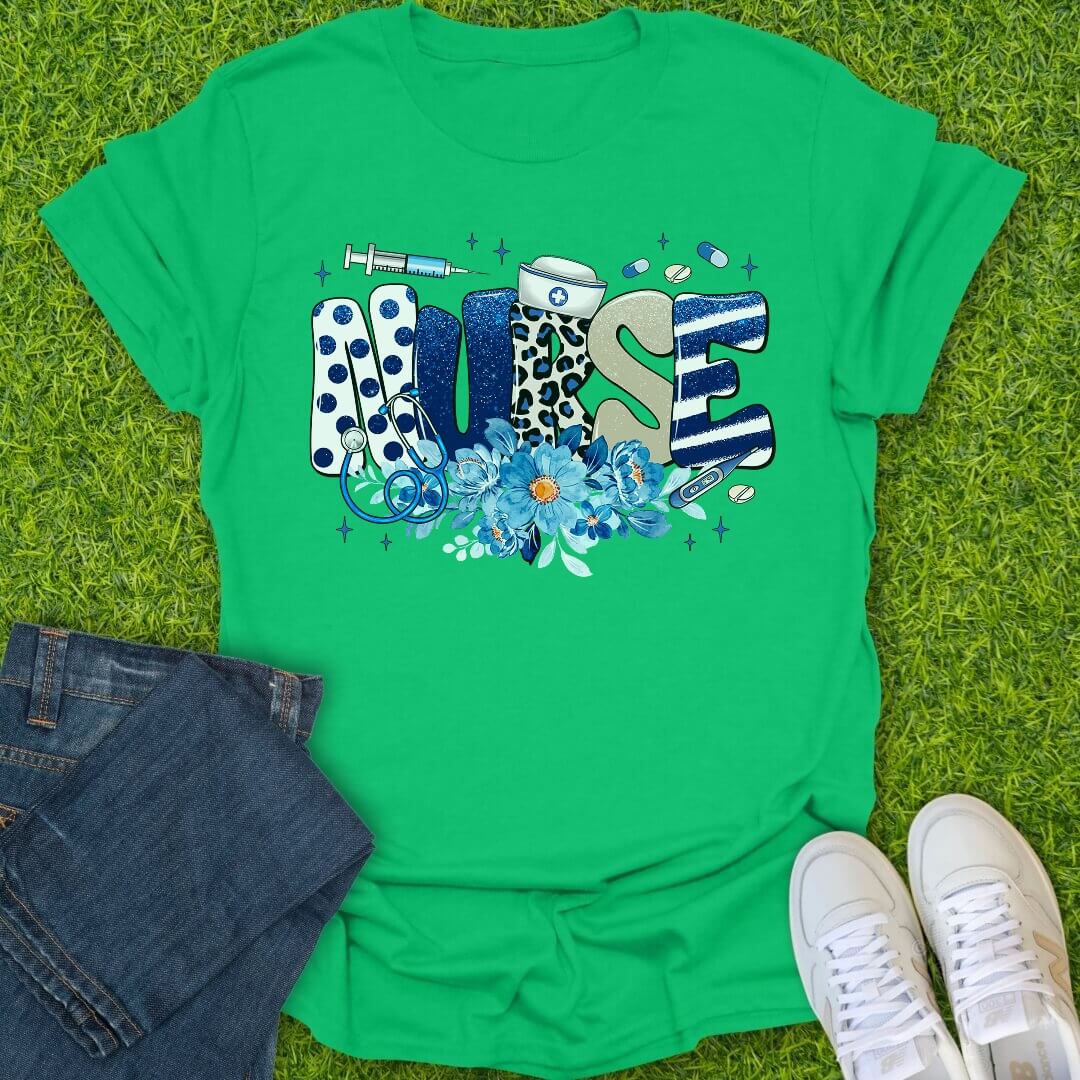 T-Shirt Irish Green / S Bold & Blue Tee