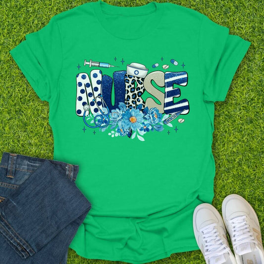 T-Shirt Irish Green / S Bold & Blue Tee