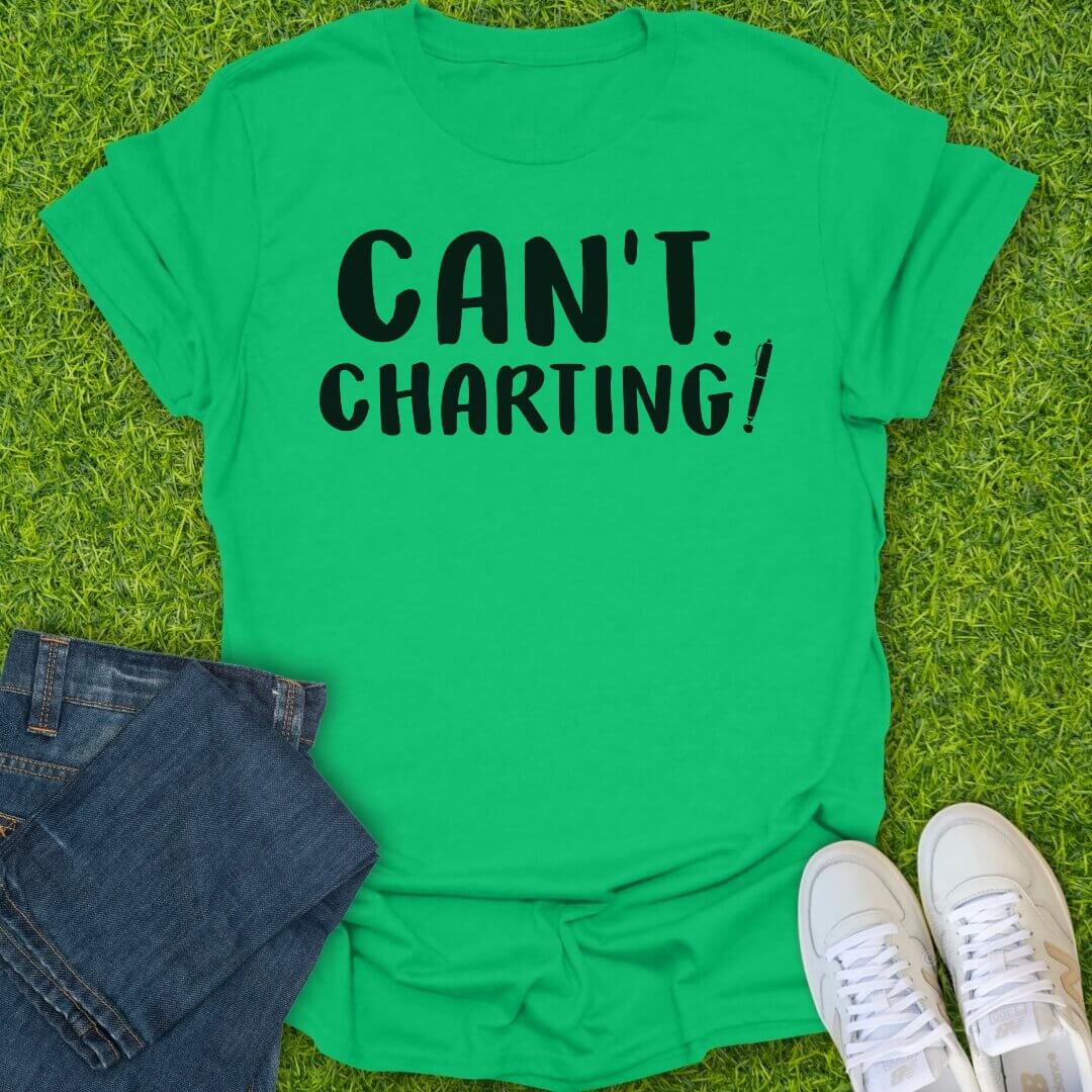 T-Shirt Irish Green / S Can't Charting Tee