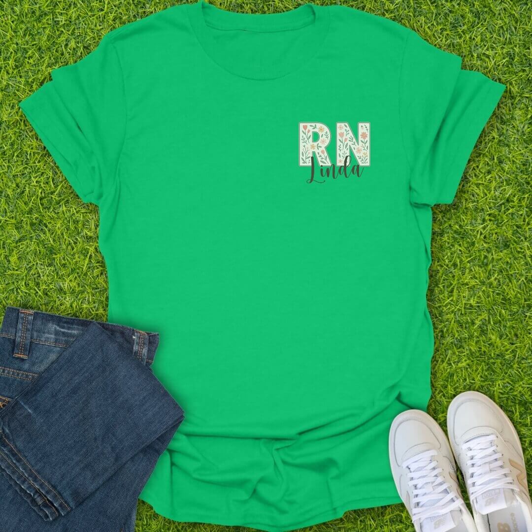 T-Shirt Irish Green / S Custom RN Tee