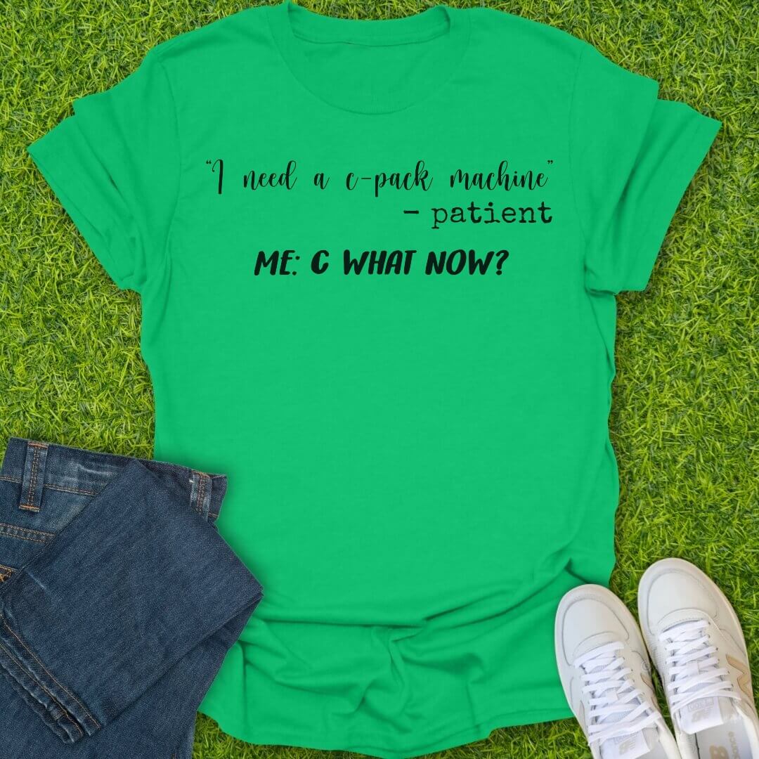 T-Shirt Irish Green / S I Need A C Pack Tee
