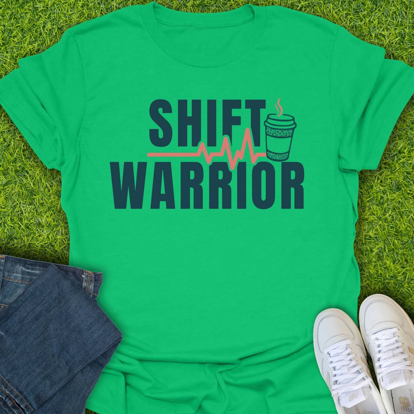 T-Shirt Irish Green / S Shift Warrior Tee