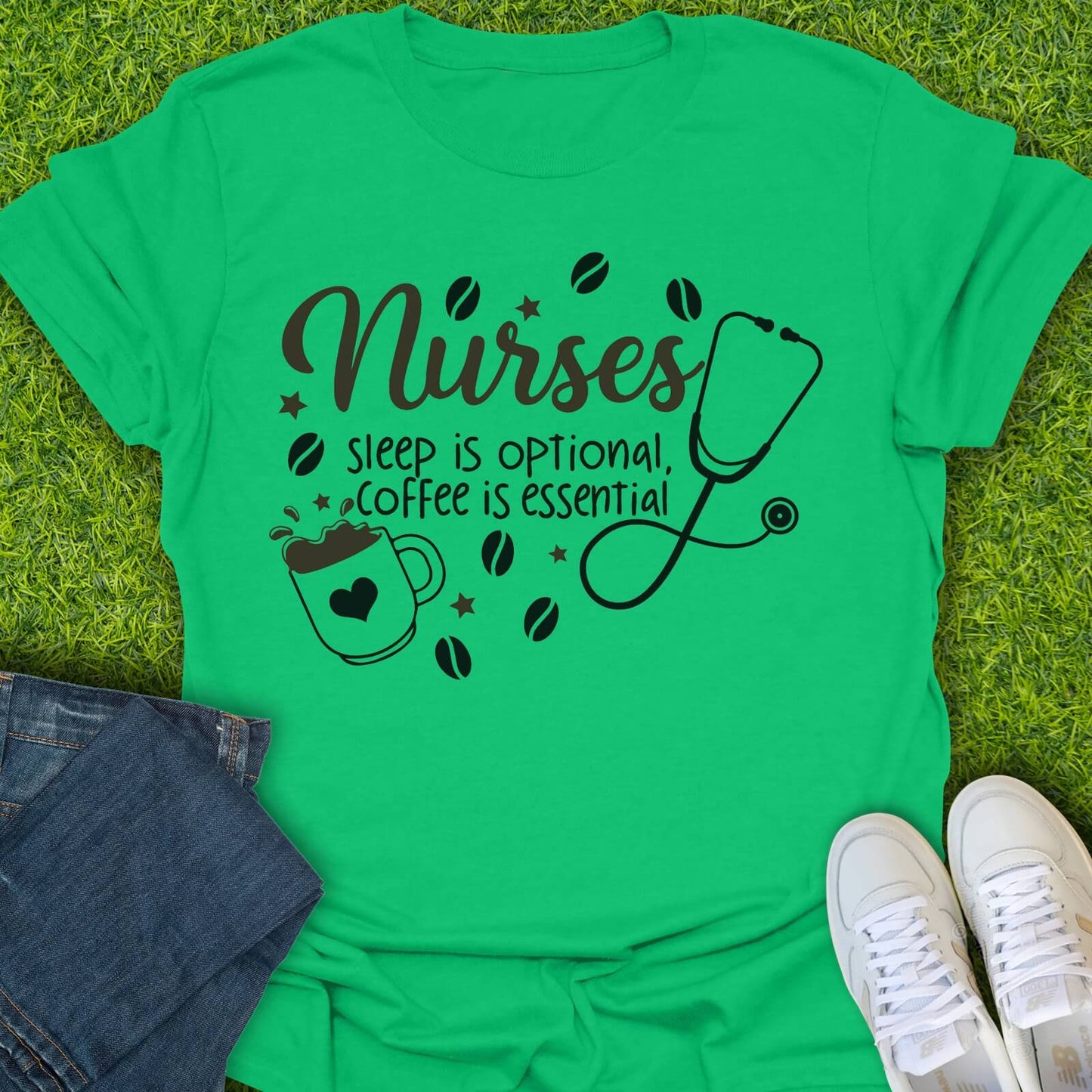 T-Shirt Irish Green / S Sleep is Optional Tee