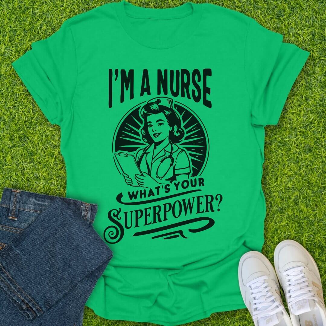 T-Shirt Irish Green / S What is Your Superpower Tee