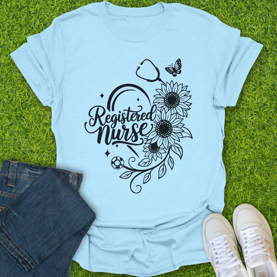 T-Shirt Light Blue / S Bloom With Purpose Tee