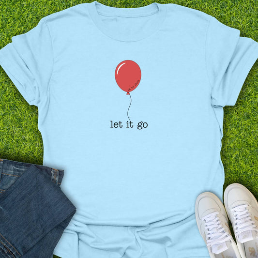 T-Shirt Light Blue / S Let It Go Tee