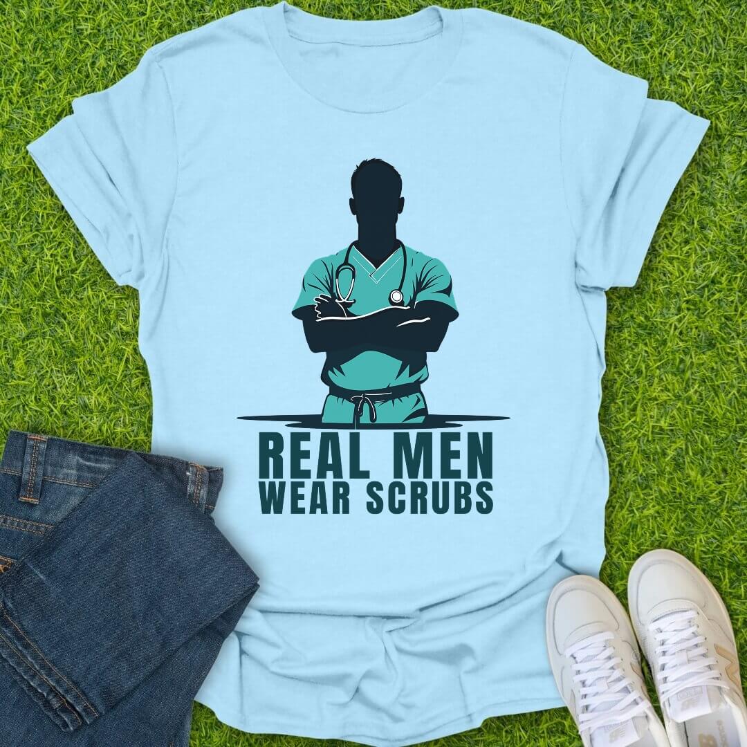 T-Shirt Light Blue / S Scrubs Tee