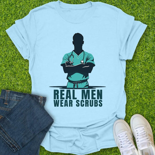 T-Shirt Light Blue / S Scrubs Tee