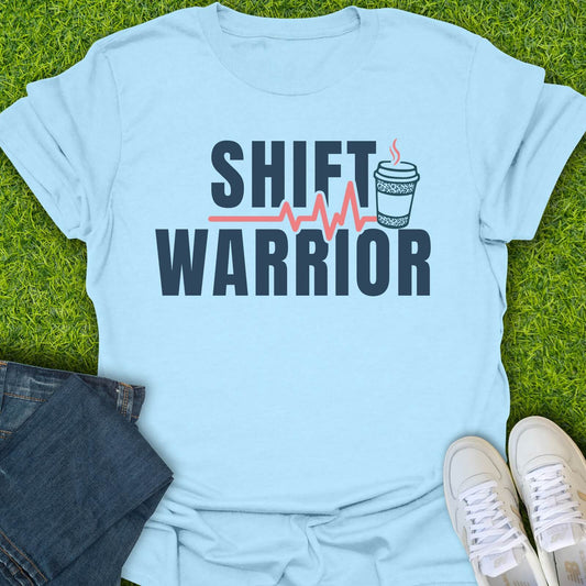 T-Shirt Light Blue / S Shift Warrior Tee