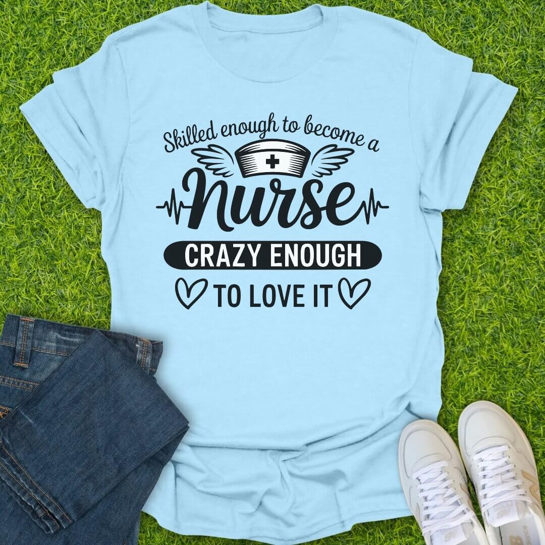 T-Shirt Light Blue / S Skilled Enough Tee