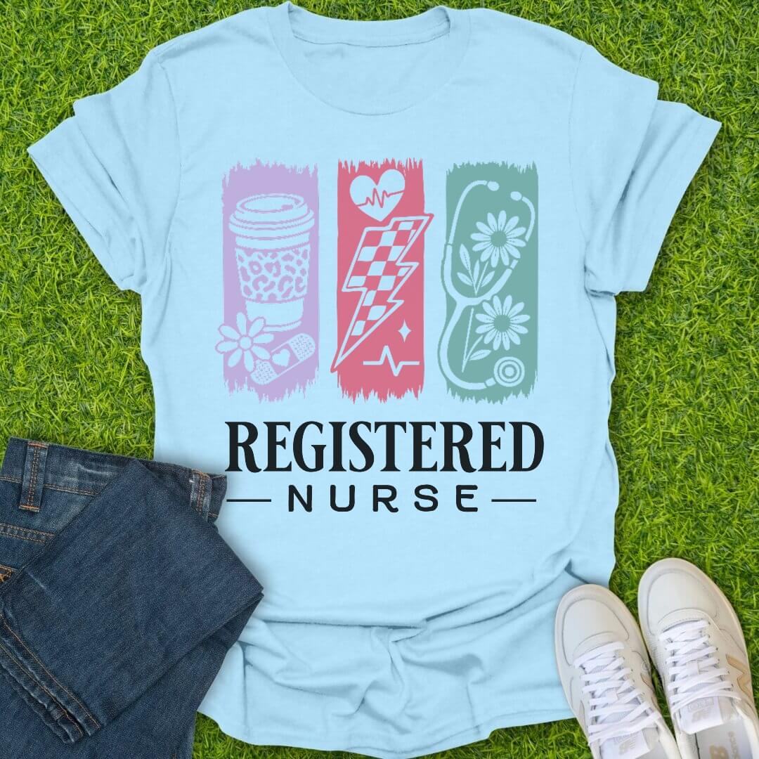 T-Shirt Light Blue / S Triple Shift Energy Tee