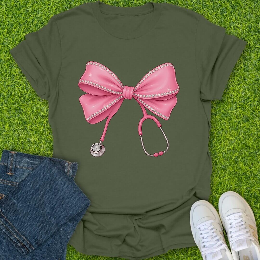 T-Shirt Military Green / S Barbie RN Vibes Tee