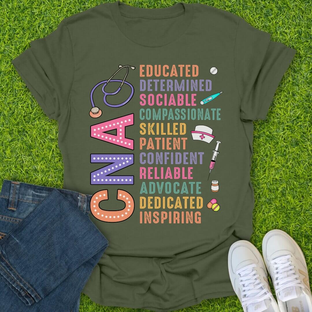 T-Shirt Military Green / S CNA Defined Tee