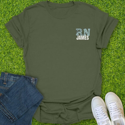 T-Shirt Military Green / S Custom RN Identity Tee