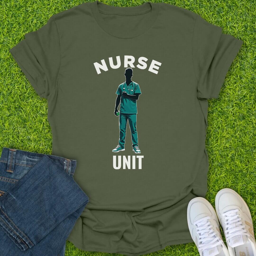 T-Shirt Military Green / S Nurse Unit Tee