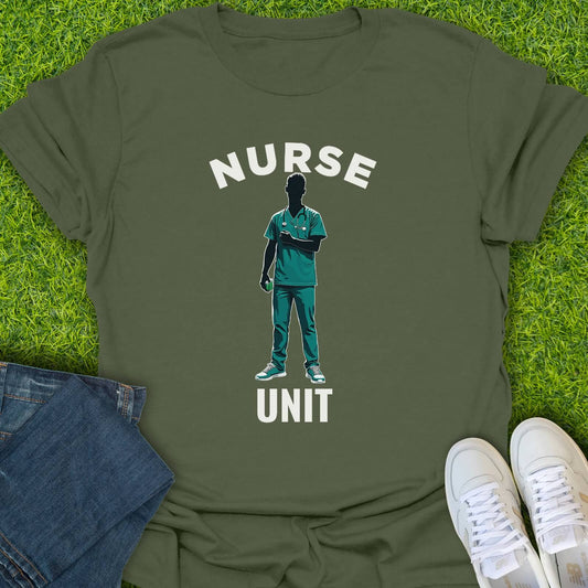 T-Shirt Military Green / S Nurse Unit Tee