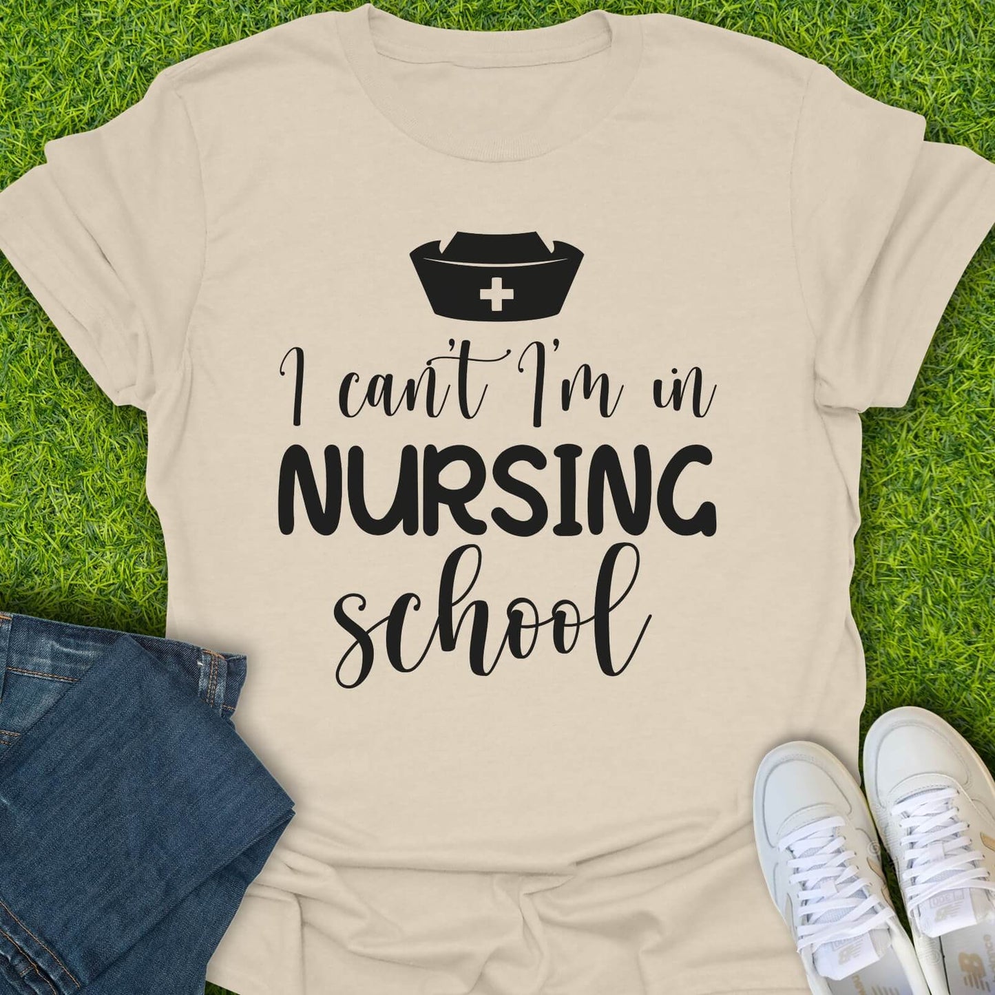 T-Shirt Natural / S I'm In Nursing School Tee