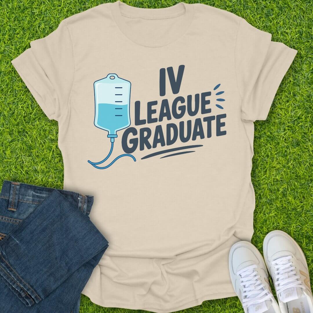 T-Shirt Natural / S IV League Graduate Tee
